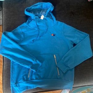 Aviator Nation Bright Blue Pullover Hoodie